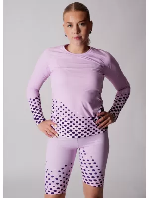 Tricou funcțional pentru femei cu mâneci lungi premium ALTISPORT VOJ/ALW109TR03 LILIAC