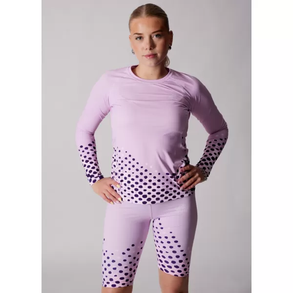  Tricou funcțional pentru femei cu mâneci lungi premium ALTISPORT VOJ/ALW109TR03 LILIAC 
