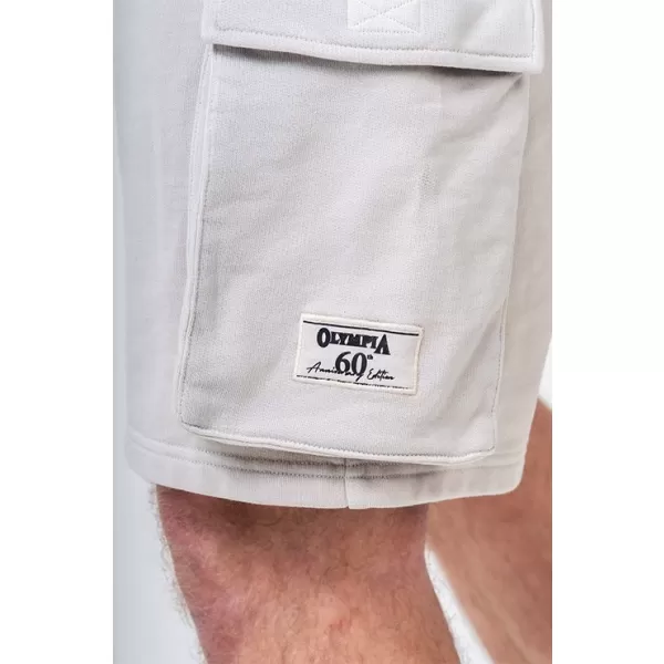  Pantaloni scurți de marfă largi spălați LEGACY 787 LIGHT GREY Nebbia 
