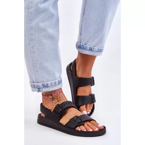  Sandale dama BIG STAR LL274745 NEGRI Pantofi Big Star 