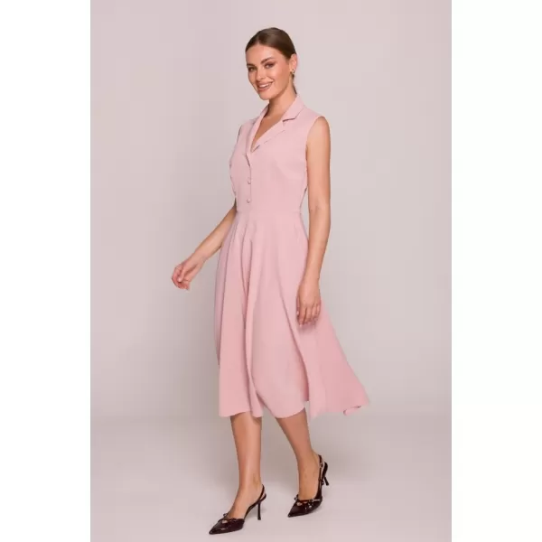 Rochie STYLOVE S409 PUDRA 