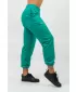 Pantaloni de trening sport largi GYM TIME 281 VERDE Nebbia