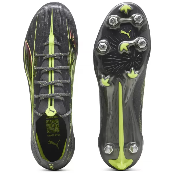  Cizme PUMA ULTRA 5 ULTIMATE MXSG 108343_03 ARGINT /GALBEN /SOARE LOVIT 