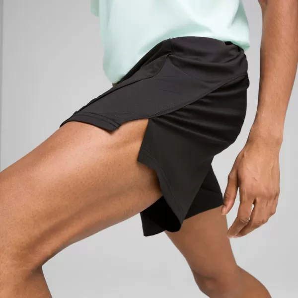  Pantaloni scurţi PUMA M RUN VELOCITY 5 SHORT 526610-01 NEGRU 
