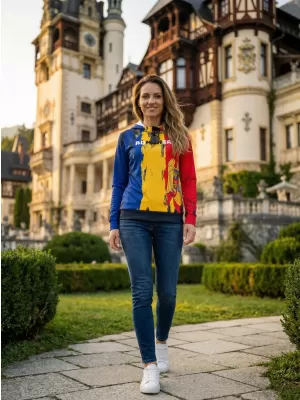 Premium cu hanorac funcțional pentru femei ALTISPORT VOJ/ALW036RO/MI01 FOOL