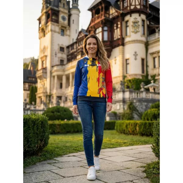 Premium cu hanorac funcțional pentru femei ALTISPORT VOJ/ALW036RO/MI01 FOOL 
