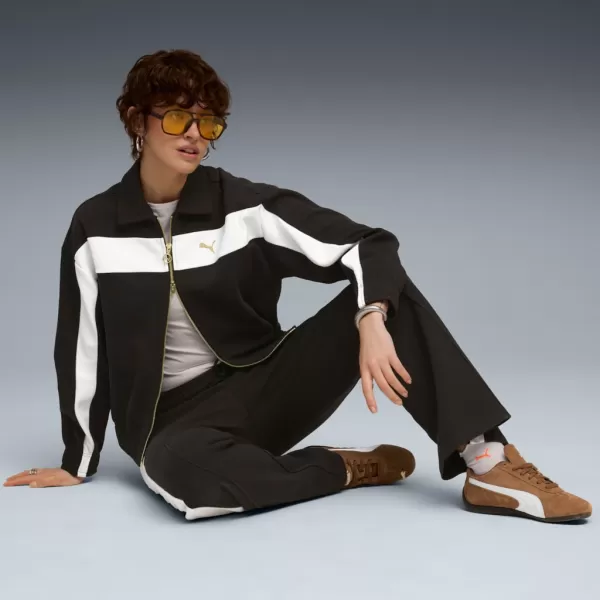  Geacă pentru doamne PUMA T7 RELAXED TRACK JACKET 632137-01 NEGRU 