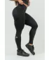 Jambiere sport de damă cu plasă INTENSE 838 Gold BLACK/GOLD Nebbia