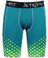 Jambiere sport pentru bărbați pe genunchii premium ALTISPORT VOJ/ALM109LEG02 EMERALD-FLUO