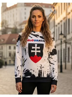 Premium cu hanorac funcțional pentru femei ALTISPORT VOJ/ALW036SL/MI01 ABSTRACTIZARE