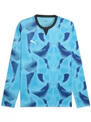 Cămaşă PUMA TEAMTARGET GK LS JERSEY 706519_02 BRIGHT AQUA / AQUA BRIGHT / PUMA ALB