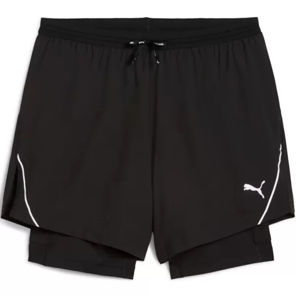  Pantaloni scurţi PUMA M RUN ULTRAWEAVE 2IN1 5"" SHORT​ 526635-01 NEGRU 