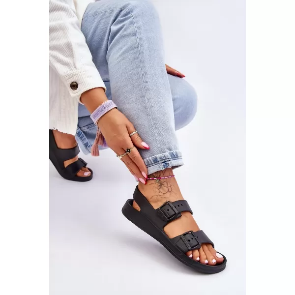  Sandale dama BIG STAR LL274745 NEGRI Pantofi Big Star 