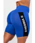 Pantaloni scurți de ciclism cu talie înaltă ICONIC 238 BLUE Nebbia