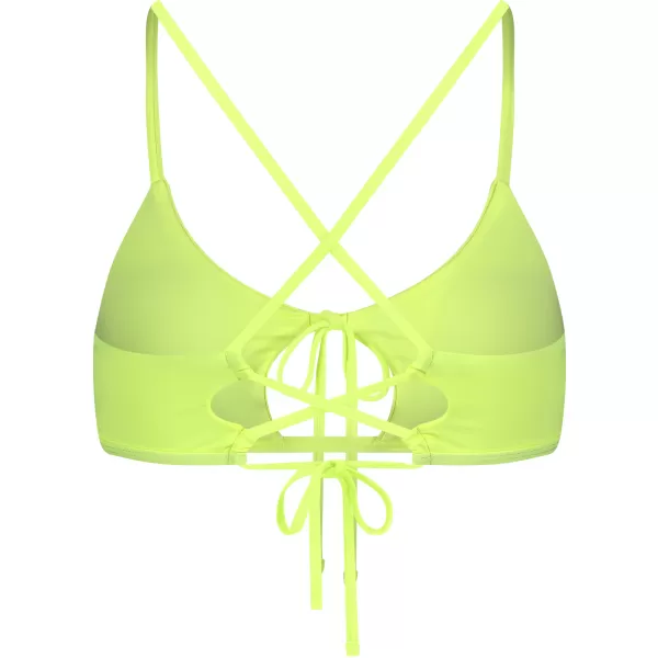 Bikini pentru femei - partea de sus NORDBLANC NBSSS8211 GALBEN 