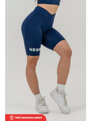 SNATCHED 614 BLUE ÎNCHIS Nebbia 9 inch jambiere cu talie înaltă