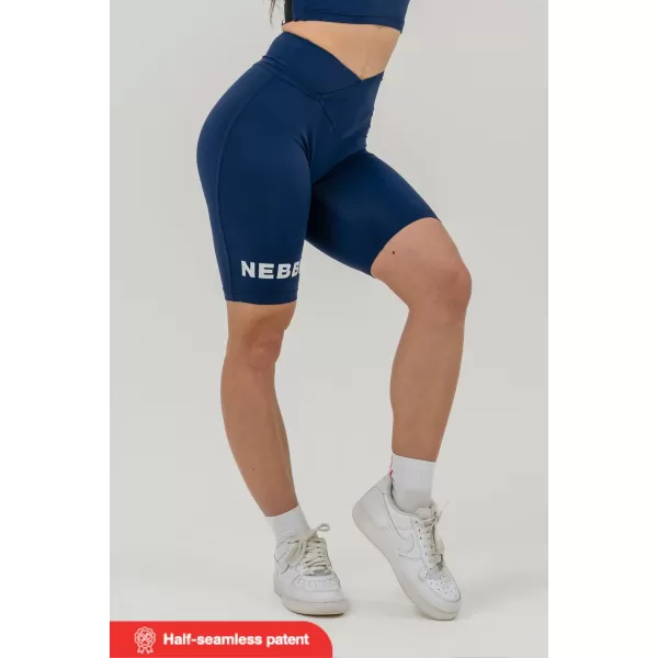  SNATCHED 614 BLUE ÎNCHIS Nebbia 9 inch jambiere cu talie înaltă 