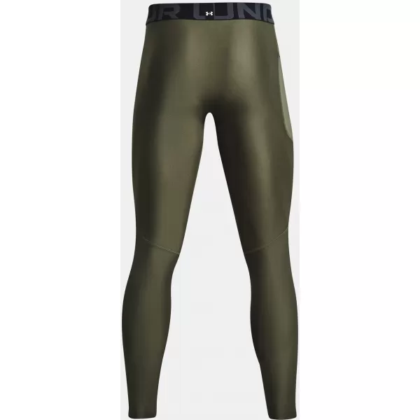  Jambiere pentru bărbați UNDER ARMOUR HG ARMOUR LEGGINGS 1361586-390 VERDE 