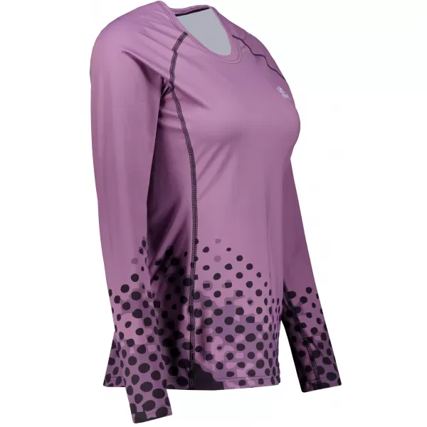  Tricou funcțional pentru femei cu mâneci lungi premium ALTISPORT VOJ/ALW109TR03 VIOLET 