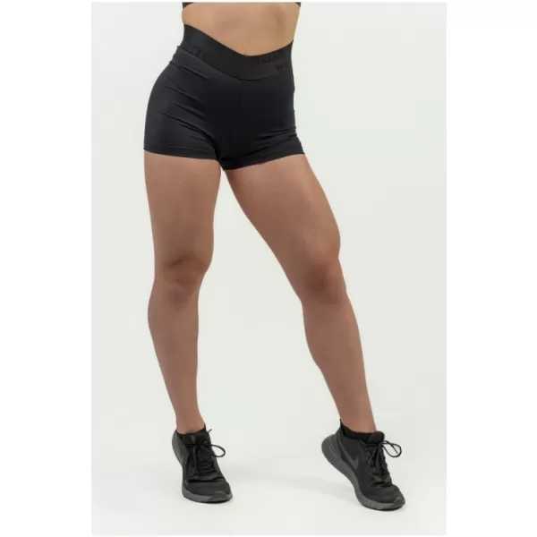  Pantaloni scurți de compresie cu talie înaltă de damă INTENSE Leg Day 832 BLACK Nebbia 