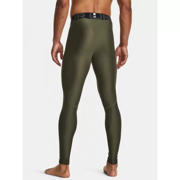  Jambiere pentru bărbați UNDER ARMOUR HG ARMOUR LEGGINGS 1361586-390 VERDE 