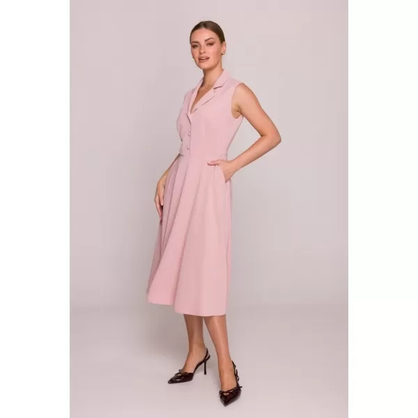  Rochie STYLOVE S409 PUDRA 
