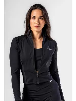 Trening Deni x Fitness cu fermoar 314 BLACK Nebbia