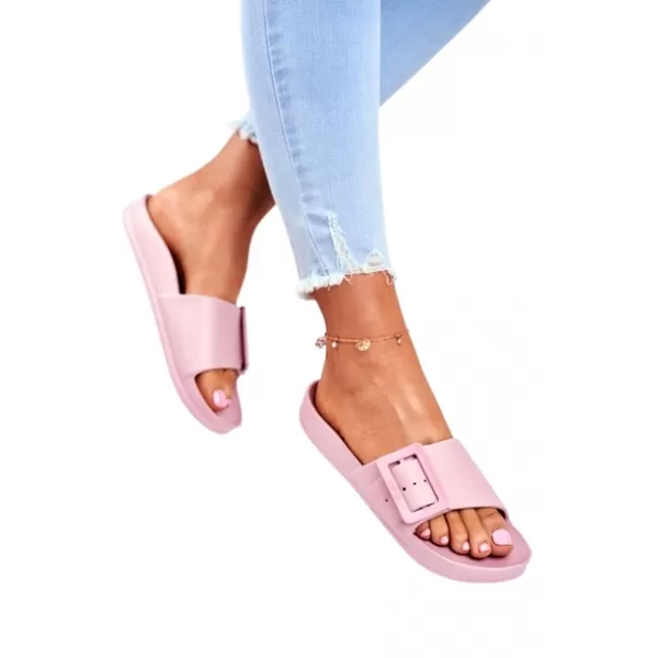  Papuci eleganti dama BIG STAR FF274A389 ROZ Pantofi Big Star 