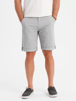 Pantaloni scurţi OMBRE OM-SRCS-0197 GRI