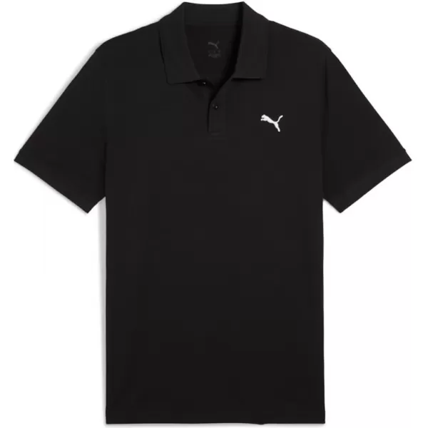  Mens t -thirt cu guler PUMA ESS PIQUE POLO 682554-01 NEGRU 