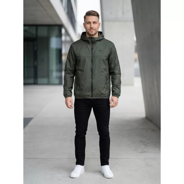  Windbreaker PUMA ESS REGULAR WINDBREAKER 684625-70 VERDE 
