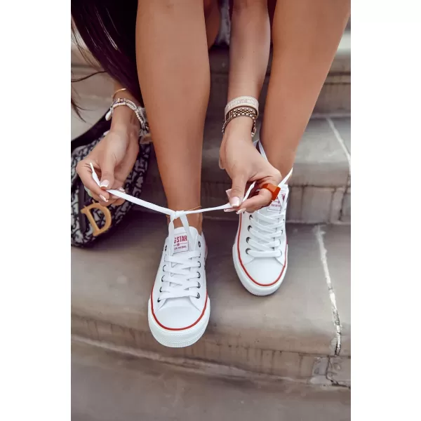  Adidași de damă BIG STAR T274022 WHITE Pantofi Big Star 