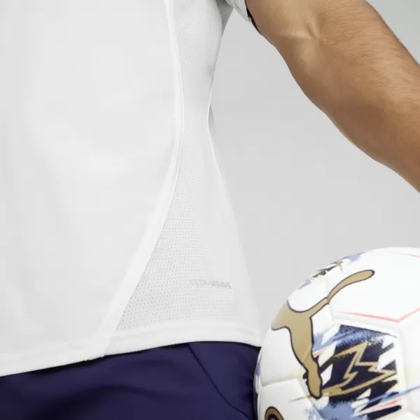 Cămaşă PUMA TEAMFINAL JERSEY 705737_04 PUMA WHITE/NEGRU/FEATHERGRAY 