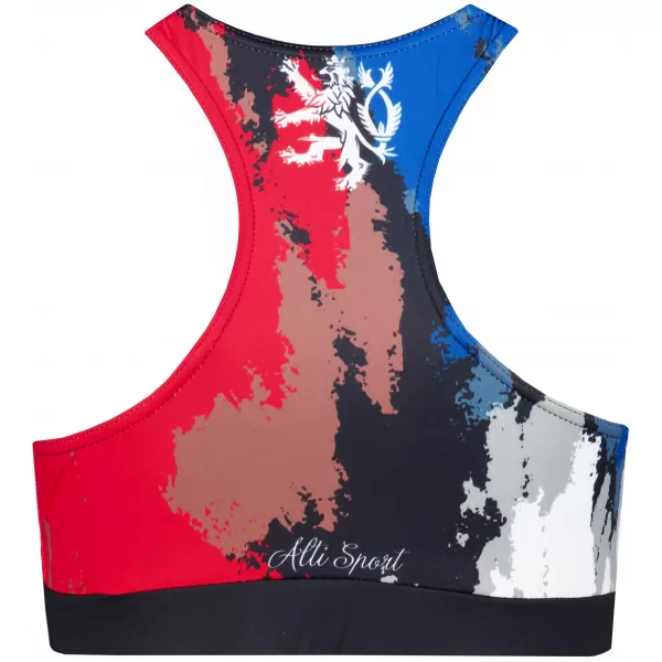  Premium de sutien sport funcțional pentru femei ALTISPORT VOJ/ALW036POD01 SMUDGE 