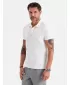Tricou pentru bărbați OMBRE OM-POSS-0103 ECRU