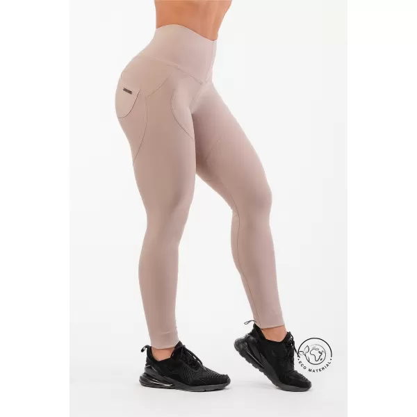  Leggings cu talie înaltă cu efect de ridicare Bubble Butt 587 CREAM Nebbia 