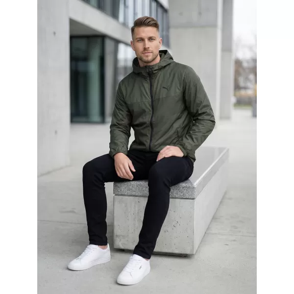  Windbreaker PUMA ESS REGULAR WINDBREAKER 684625-70 VERDE 