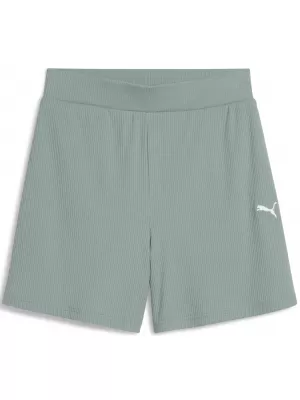 Pantaloni scurți pentru doamne PUMA ESS ELEVATED SHORTS 685026_30 LUNA VERDE