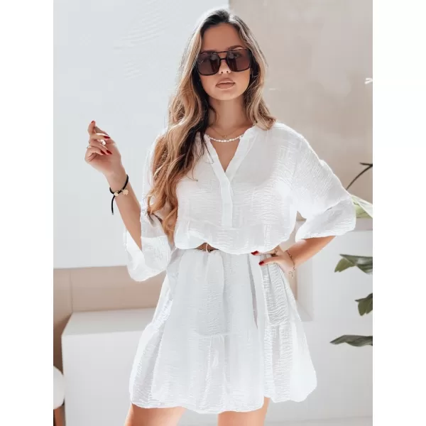  Rochie DSTREET LYVONNE EY2613 ALB 