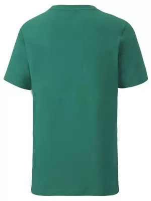 T -thirt PUMA TEAMGOAL 23 CASUALS TEE JR 656709_05 PEPPER VERDE
