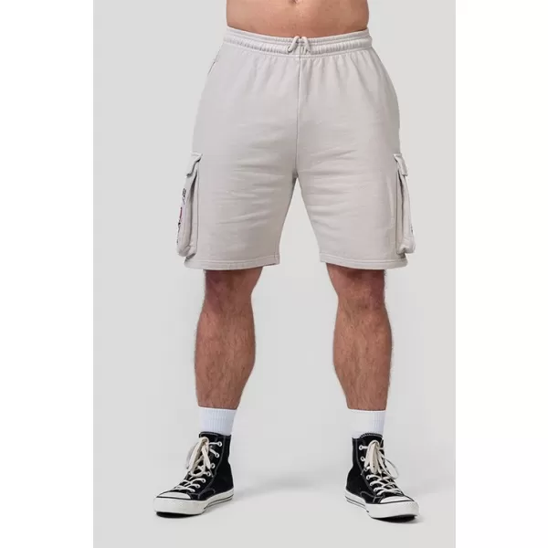  Pantaloni scurți de marfă largi spălați LEGACY 787 LIGHT GREY Nebbia 