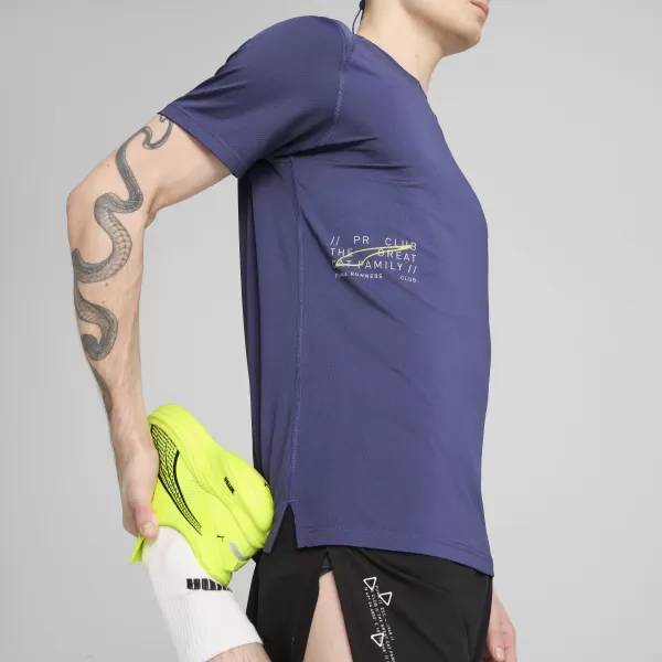  Cămaşă PUMA EVERYDAY KNIT PERF SS TEE? M 526631_46 CRISTAL ALBASTRU 