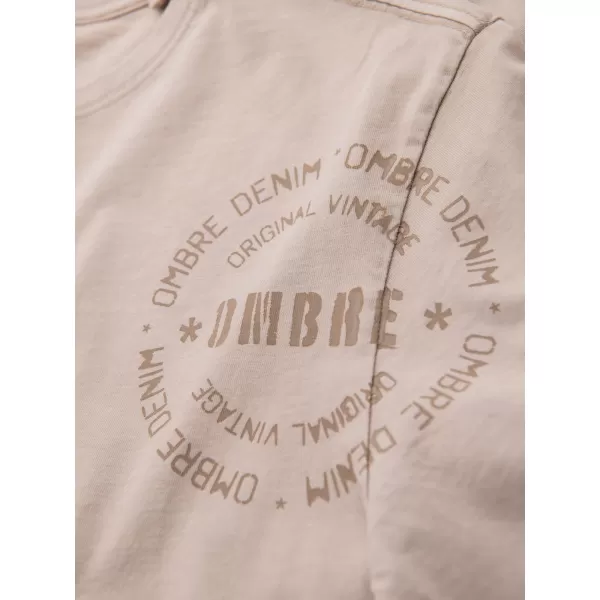  Cămaşă OMBRE OM-TSWT-0202 BEJ 