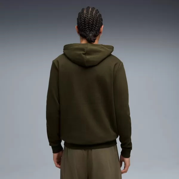  Hanorac pentru bărbați PUMA ESS BLOCK HOODIE FL 684686-82 VERDE 