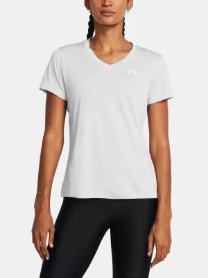 Tricou pentru femei UNDER ARMOUR TECH SSV- TWIST 1384227-014 GRI