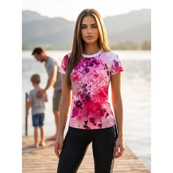  Tricou funcțional premium pentru femei ALTISPORT VOJ/ALW055TR01 ROZ 