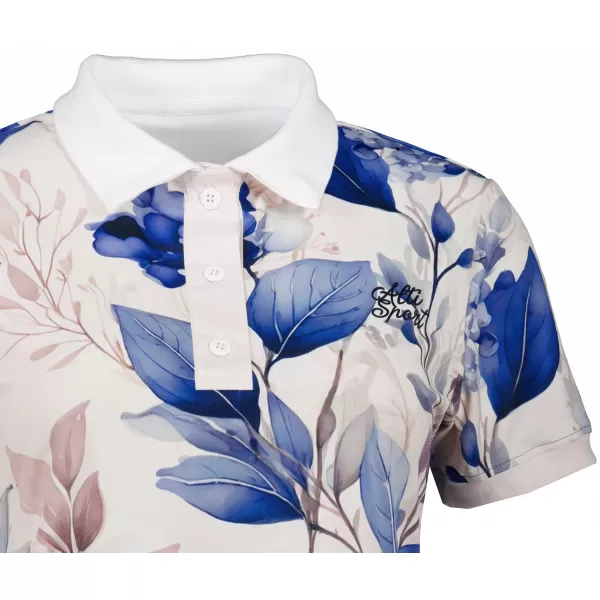  Tricou funcțional pentru femei cu guler premium ALTISPORT VOJ/ALW102TR05 BEJ 