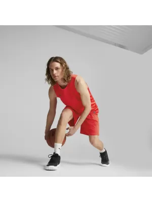 Pantaloni scurţi PUMA HOOPS TEAM PRACTICE SHORT 676641_03 PUMA RED