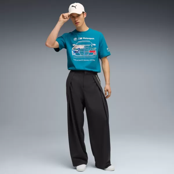  Cămaşă PUMA BMW MMS BOLD GRAPHIC TEE 632914-06 ALBASTRU 