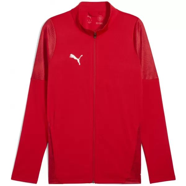  Sacou PUMA TEAMCUP TRAINING JACKET 659165_01 PUMA RED/PUMA SILVER 